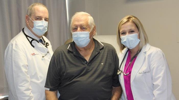 Cardiology patient impressed with local access to life-saving heart care