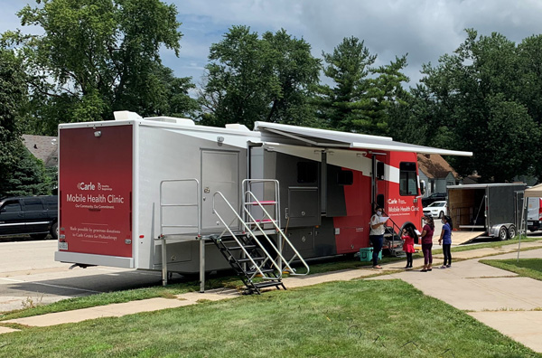 Mobile Health Clinic brings care directly to young students getting ready for back to school