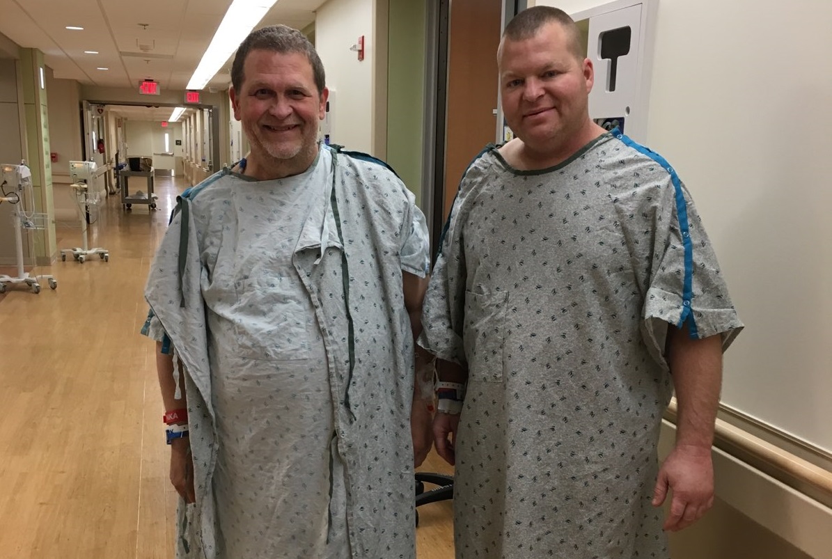 Doctor becomes the patient in life-saving kidney transplant