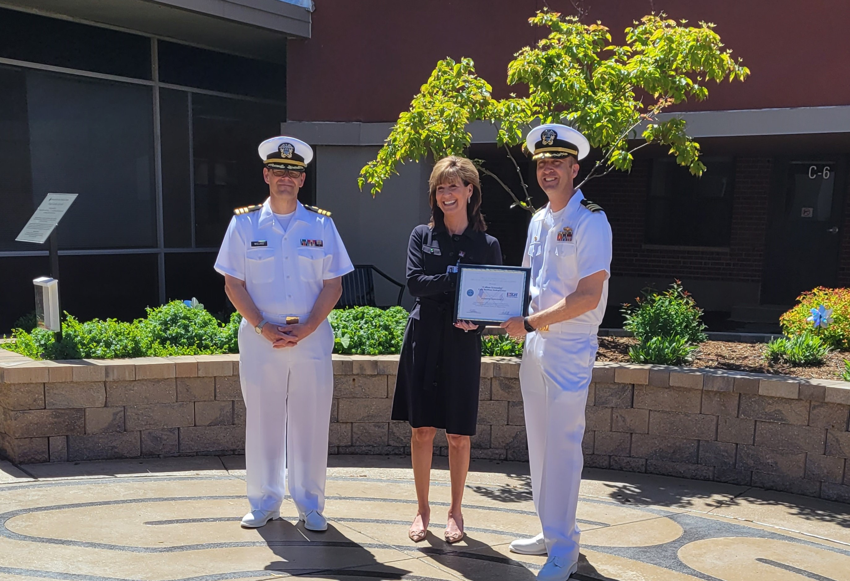 Colleen Kannaday receives honor from the Department of Defense for patriotic support