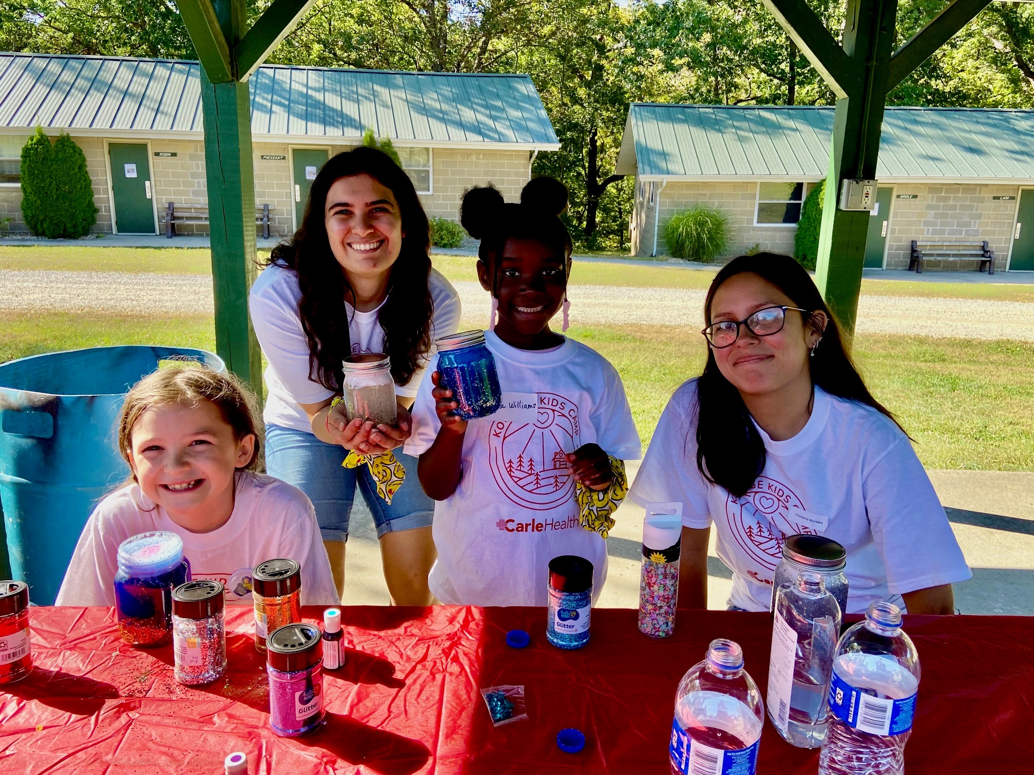 Carle Health Hospice camps help youth campers and adult volunteers to process grief