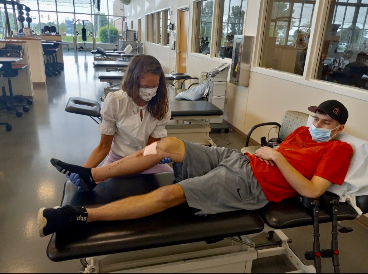 Young bone cancer survivor regains his strength with help from Carle Health physical therapy