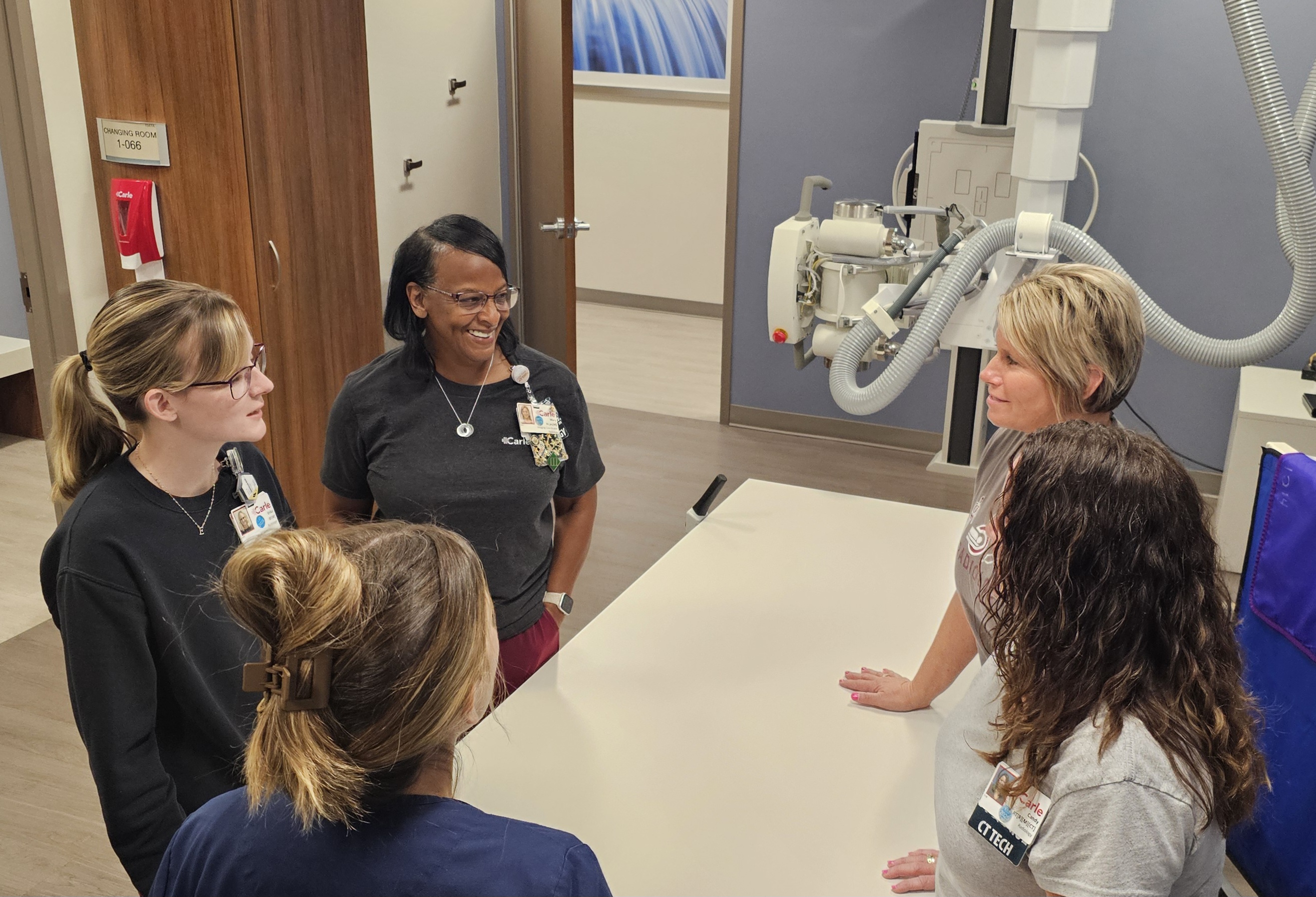 Radiology technologist focuses on patients and team, earning 38 Gold Stars in six months