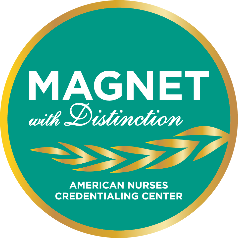 MAGNET with Distinction, American Nurses Credentialing Center Logo