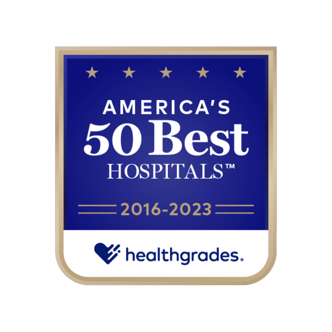 America's 50 Best Hospitals by Healthgrades