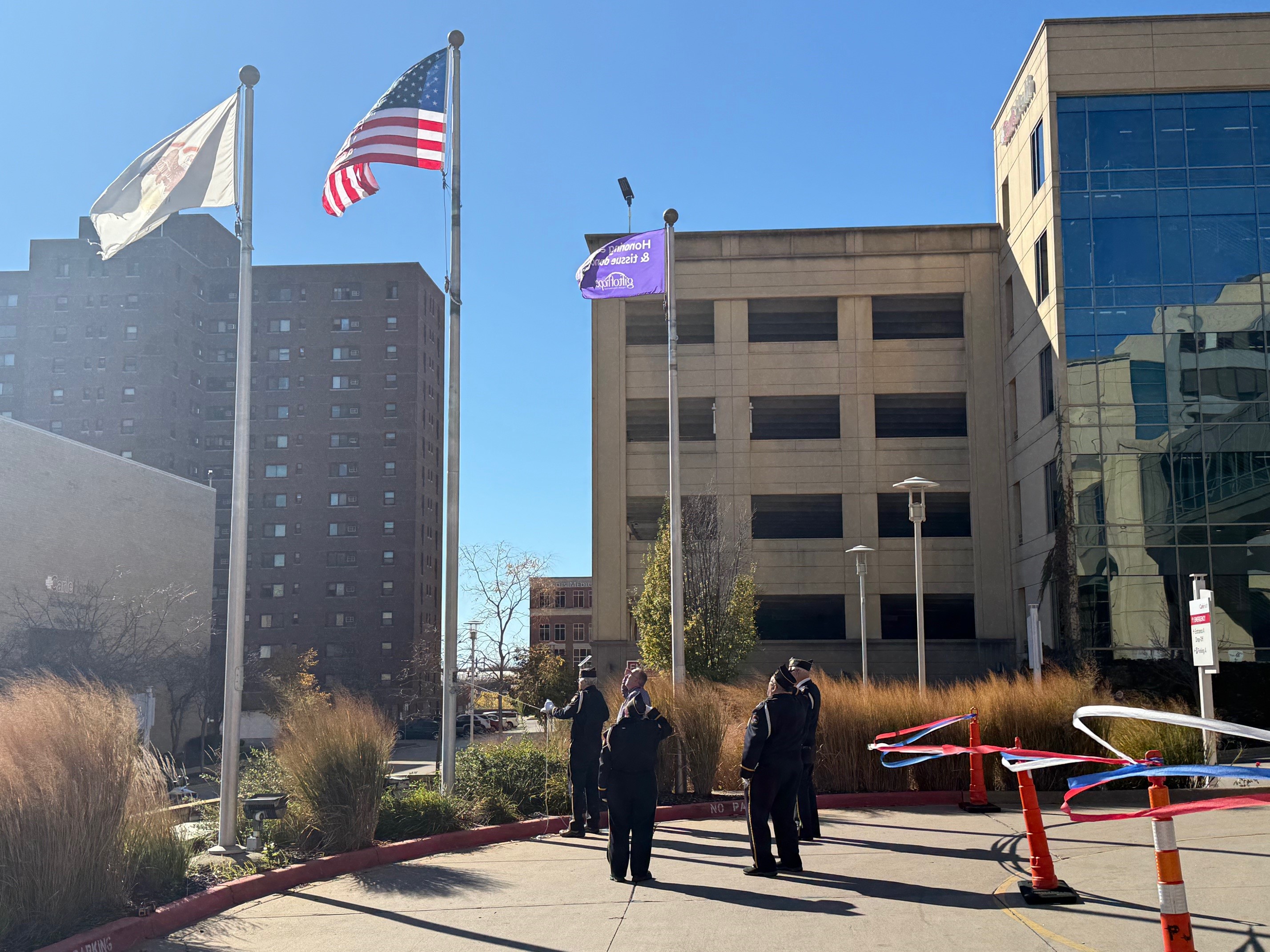 Carle Health veteran team members say 'yes' to their country and community