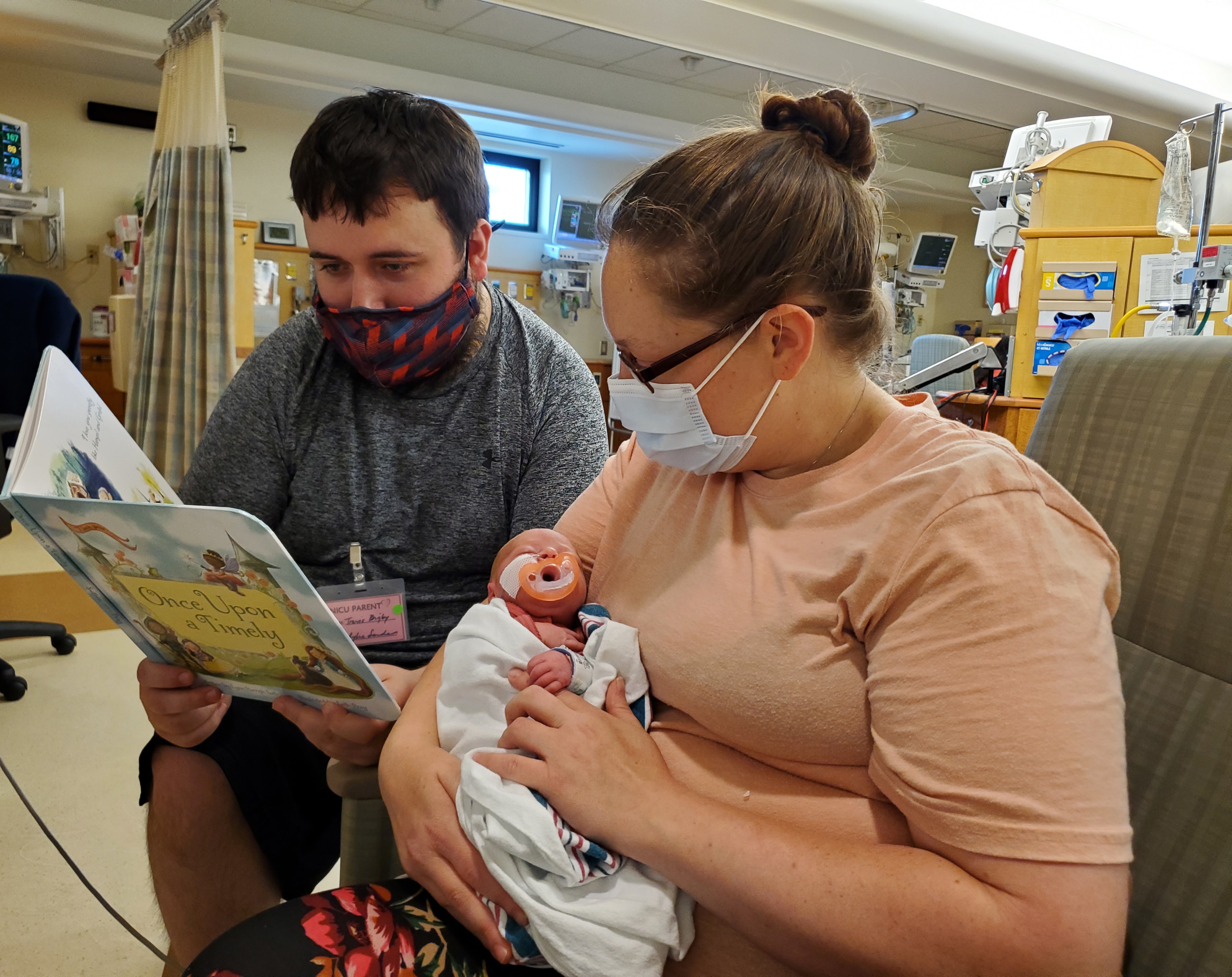 NICU focuses on importance of reading to babies through read-a-thon
