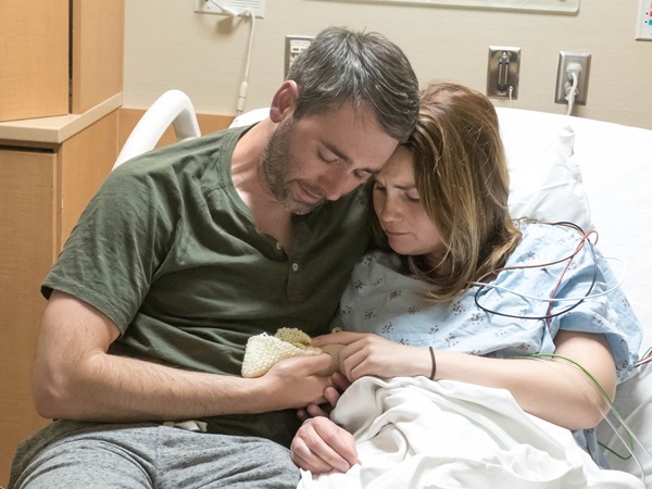 A father shares about pregnancy loss during one of two Carle Health events on Oct. 15